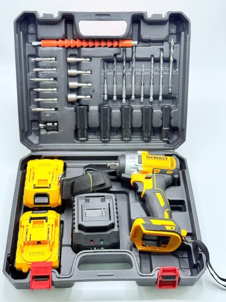 🔧 סט מברגת אימפקט נטענת DEWALT מקצועית 🔧