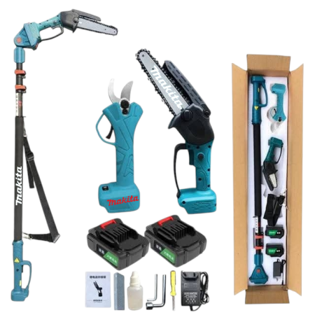 🌟 ערכת גינון חשמלית מבית Makita – הכל מה שצריך בערכה אחת! 🌟