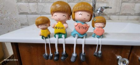 💖 סט דמויות משפחה דקורטיביות – נגיעה של חום ואהבה בביתך 💖