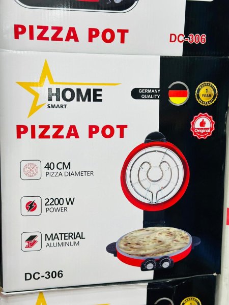 🍕 עם סיר הפיצה החשמלי של HOME SMART