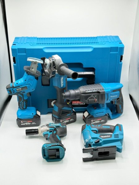 ערכת כלי עבודה מקצועית 48V 🔧 – עכשיו עם 5 אביזרים נוספים!