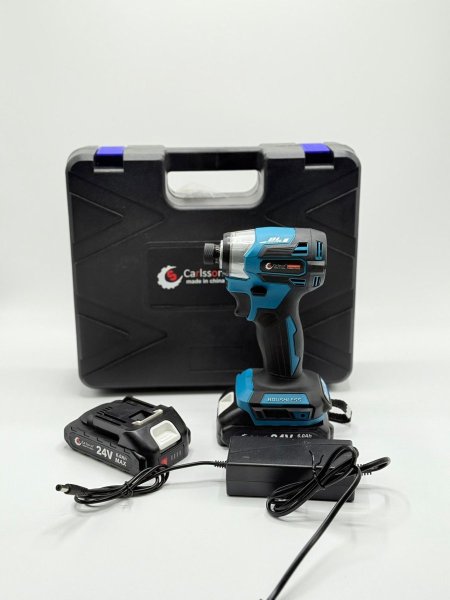 🔵 מברגת אימפקט עוצמתית – Carlsson Tools 24V 🔵
