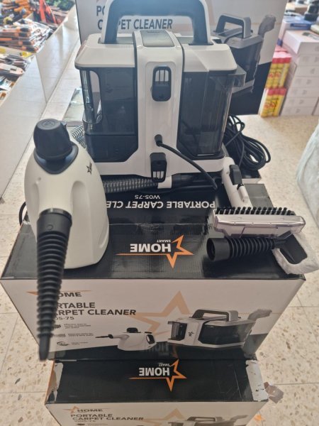 🌟 מנקה שטיחים נייד בקיטור 🌟